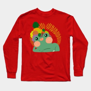 Fruit hat froggo Long Sleeve T-Shirt